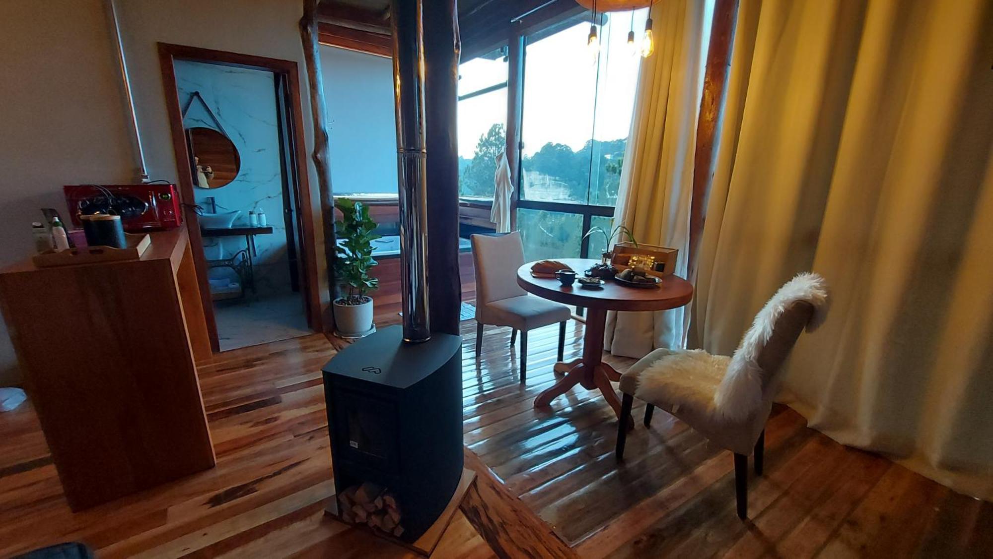 Chale Luz Do Luar Romantismo E Uma Linda Vista Campos do Jordão Exterior foto